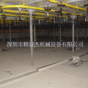 上裝懸掛線，地面安裝美式地線